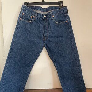 Levi's 501 Jeans Classic Straight Leg 35x30
